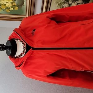 The North Face Apex Flex Gore-tex orange women's ski jacket size Large
